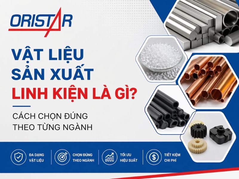 Vật Liệu Sản Xuất Linh Kiện Là Gì? Cách Chọn Đúng Theo Từng Ngành