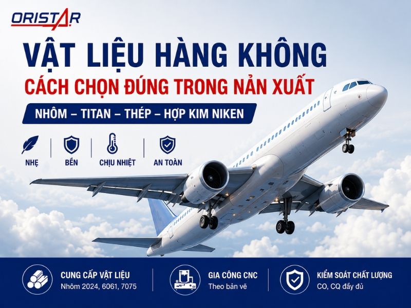 Vật Liệu Hàng Không Là Gì? Các Loại Kim Loại Dùng Trong Máy Bay Và Cách Lựa Chọn