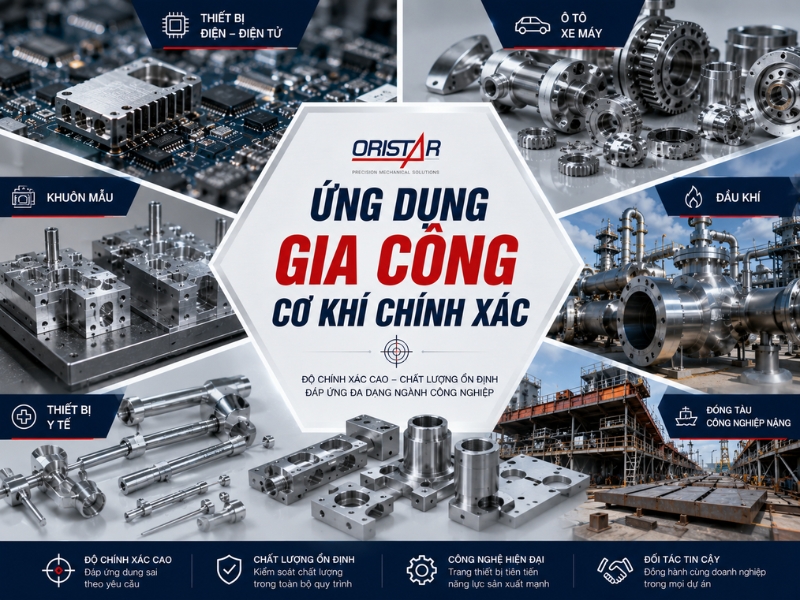 Ứng Dụng Gia C&ocirc;ng Cơ Kh&iacute; Ch&iacute;nh X&aacute;c